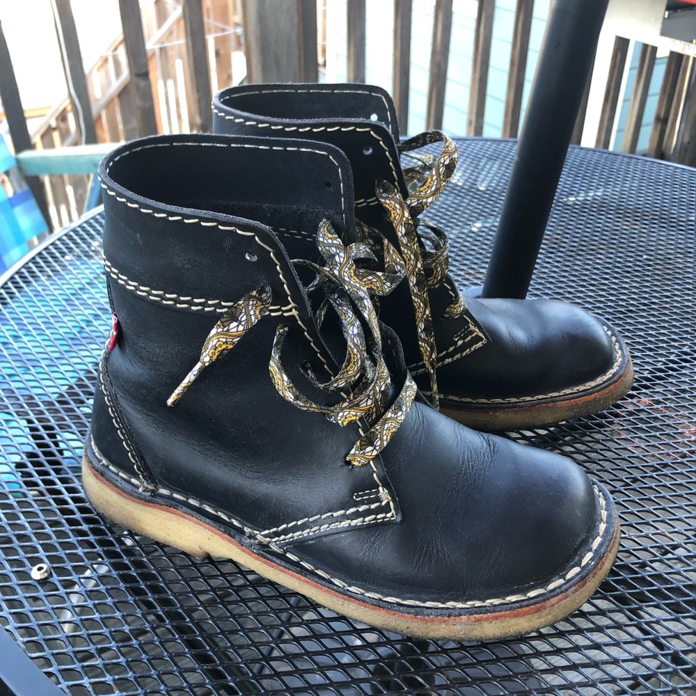 Duckfeet Faborg black leather boots